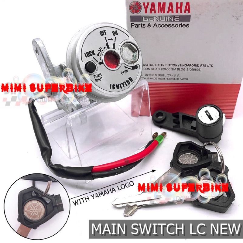 Yamaha Lc New V V V V V V Main Switch Set With Seat Lock Suiz