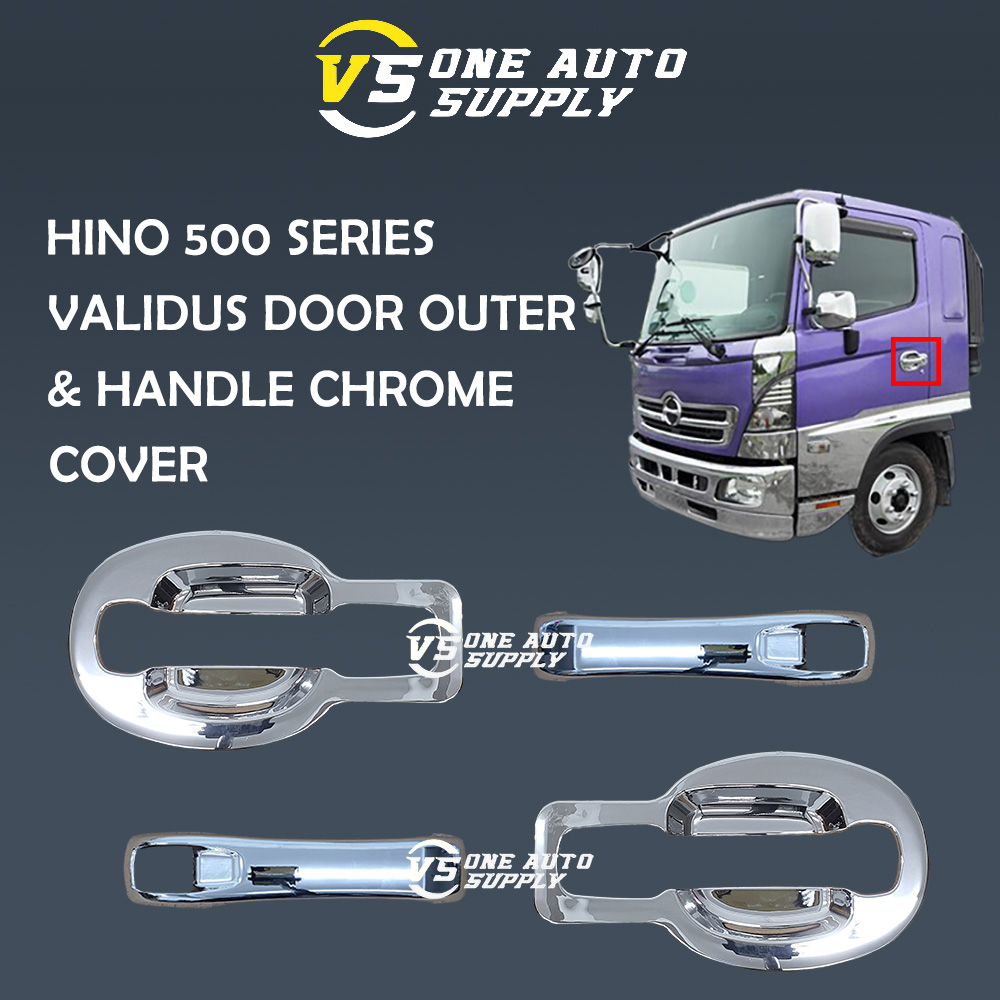 Hino Series Validus Outer Door Handle Chrome Cover Set Shopee