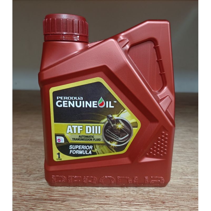 PERODUA ATF D111 RED NEW 1L AUTO TRANSMISSION FLUID GEAR OIL MINYAK