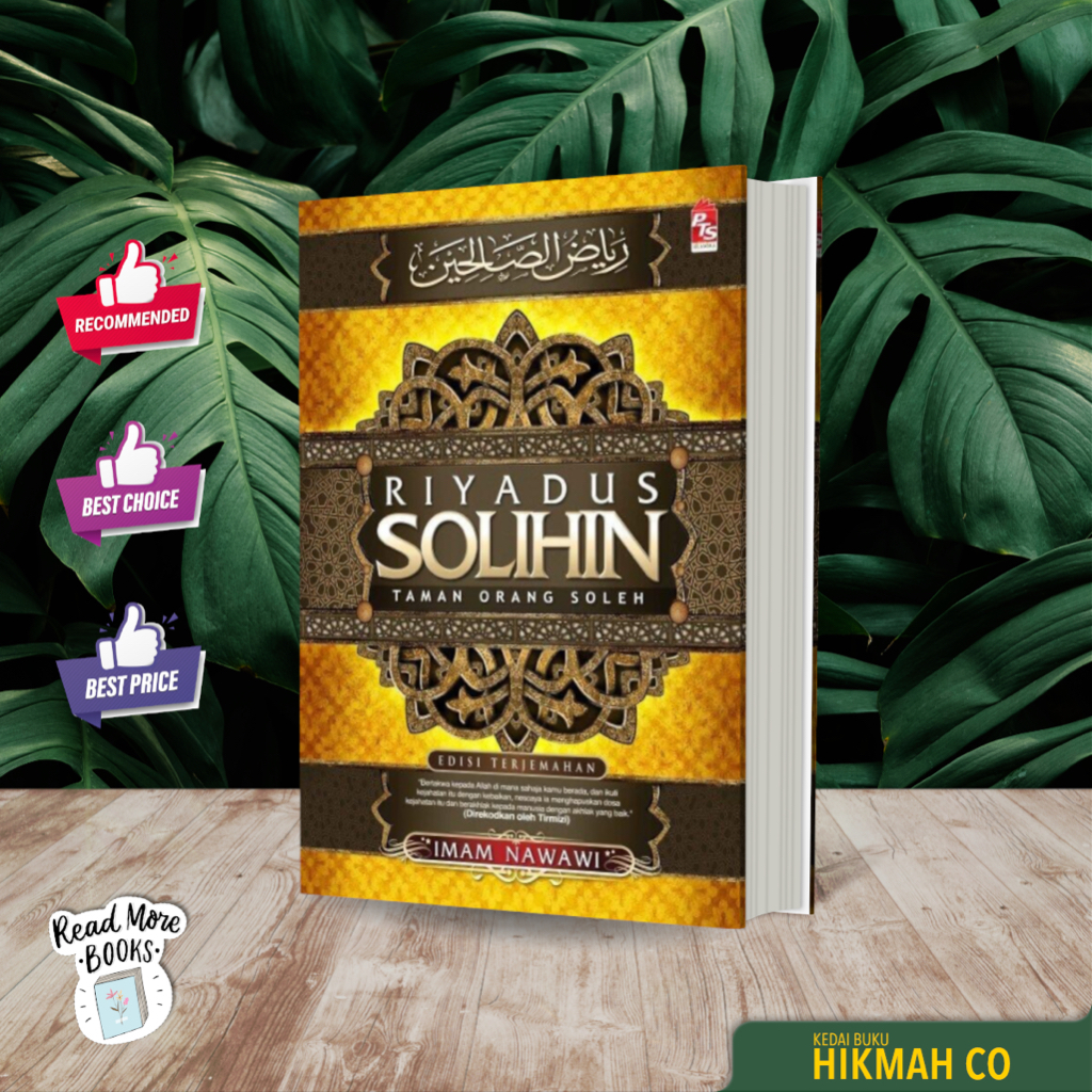 Riyadus Solihin Taman Orang Soleh Hardcover Shopee Malaysia