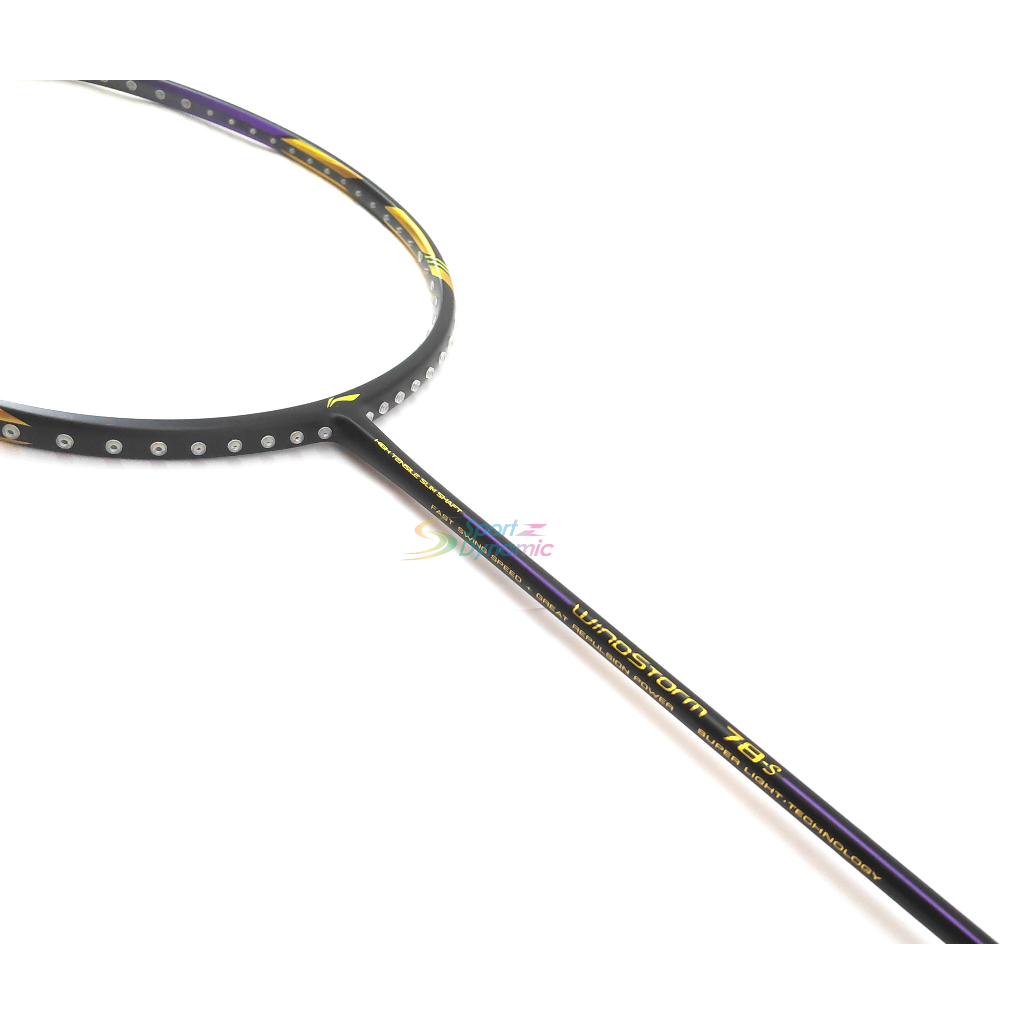 Li Ning Windstorm S Purple Black Gold Badminton Racket