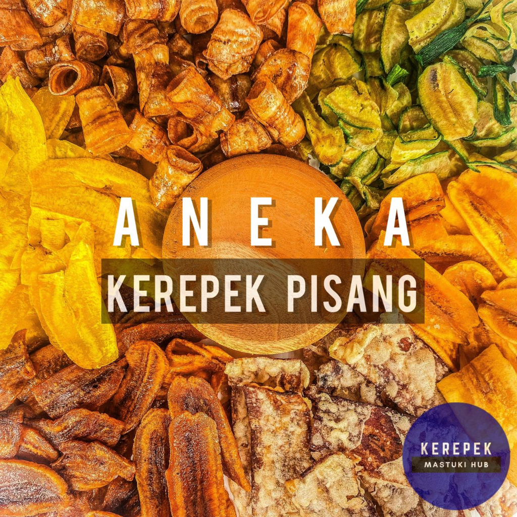 Kerepek Pisang Murah Aneka Banana Chips G G