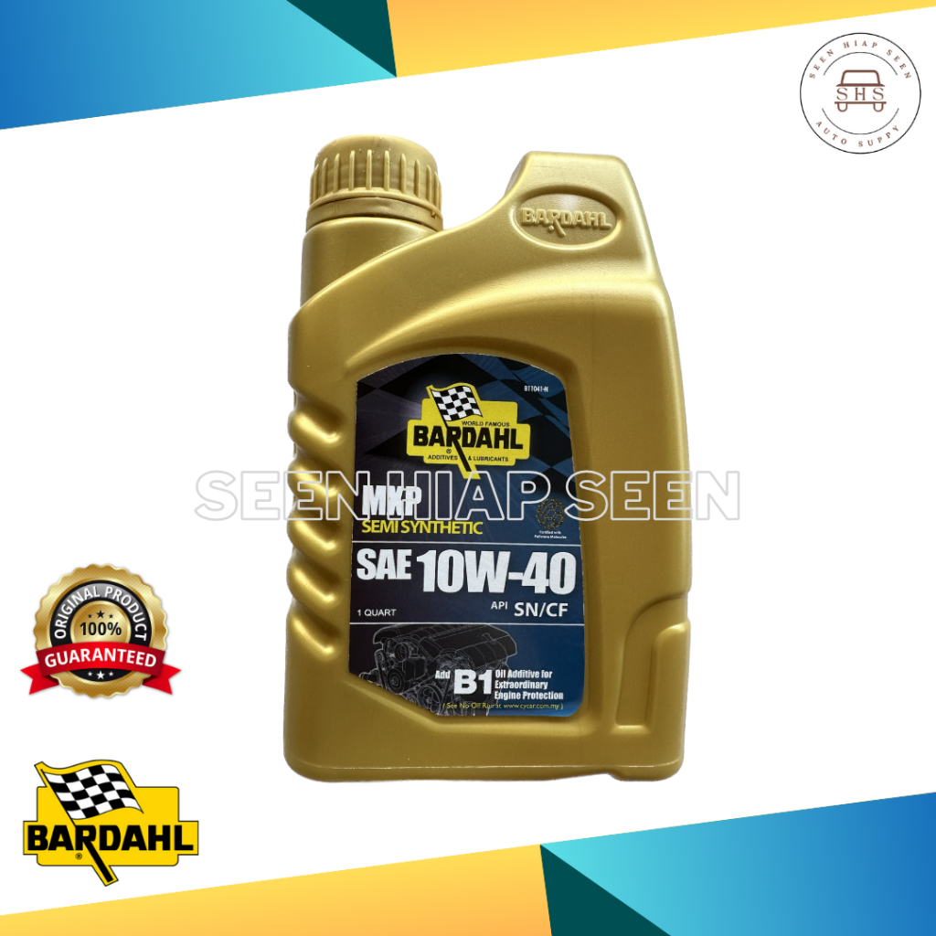 Bardahl Premium Mxp Semi Synthetic Engine Oil Sae W Api Sn Cf