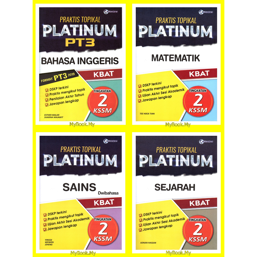 BARU MyB Buku Latihan Praktis Topikal Platinum Tingkatan 2 Bahasa