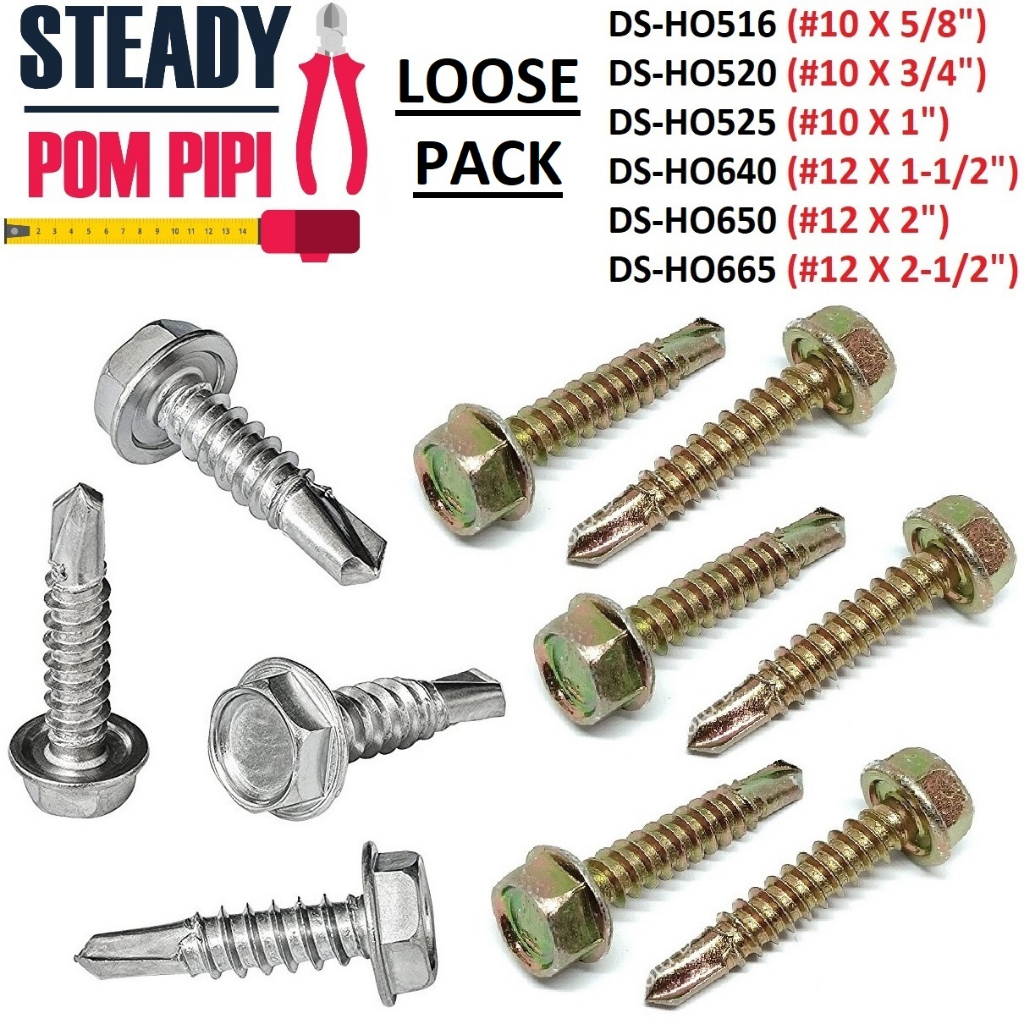 Pcs Hex Self Drilling Screw Ds Ho Ds Ho Ds Ho Ds Ho Ds