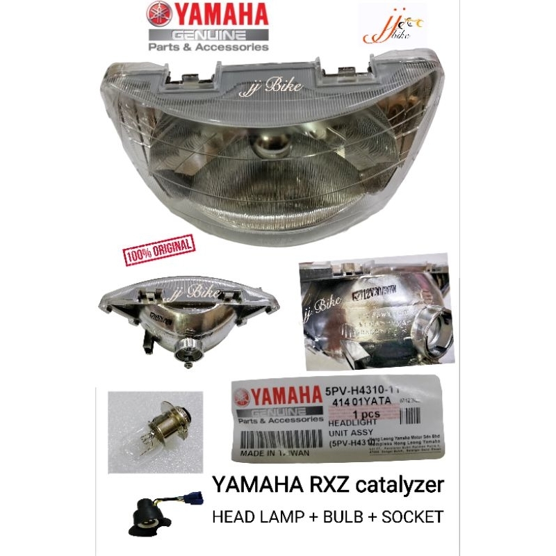 RXZ 5PV Catalyzer HEAD LAMP 100 Original YAMAHA Shopee Malaysia