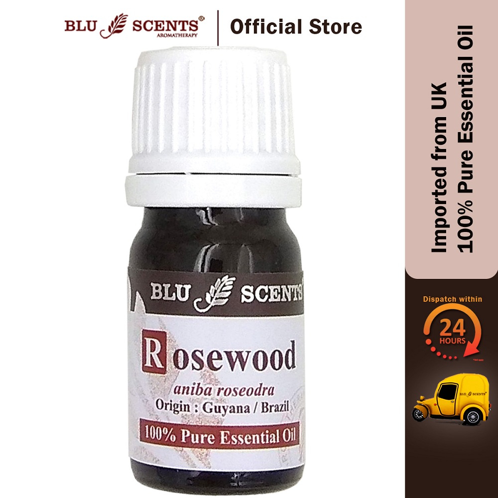 Blu Scents Rosewood Pure Essential Oil Relaxing Skin Nourishment