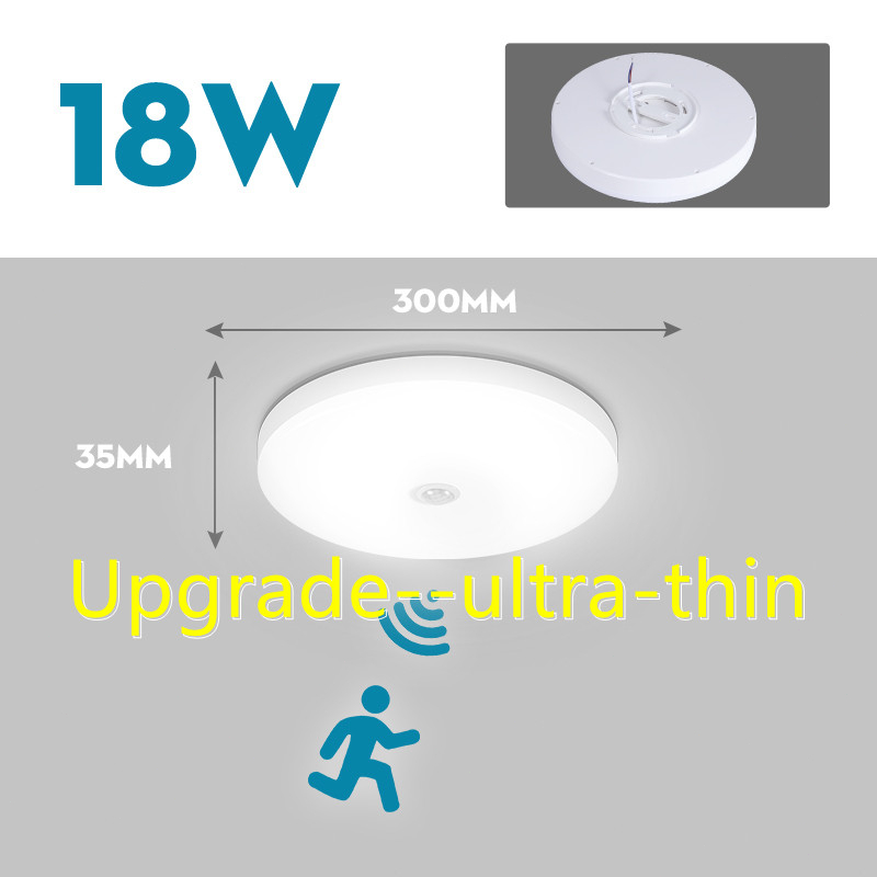 Fast Ship KL Motion Sensor Ceiling Light LED Lampu Automatik Turn On