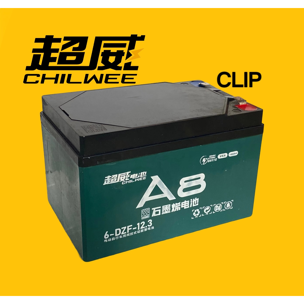 CHILWEE 6 DZF 12 SCREW TYPE BATTERY 6V12AH 12V 12AH FOR E BIKE ELECTRIC