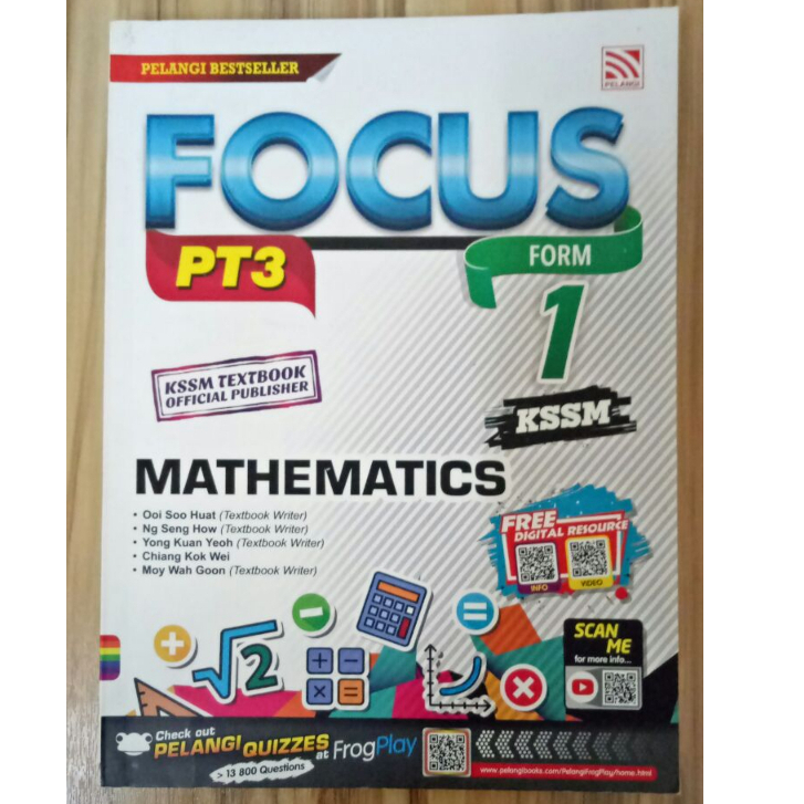 Focus Form Mathematics Kssm Pelangi Shopee Malaysia