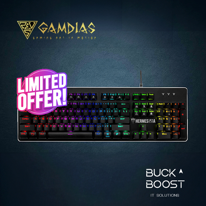 Gamdias Hermes P A Rgb Optical Mechanical Gaming Keyboard Free Switch