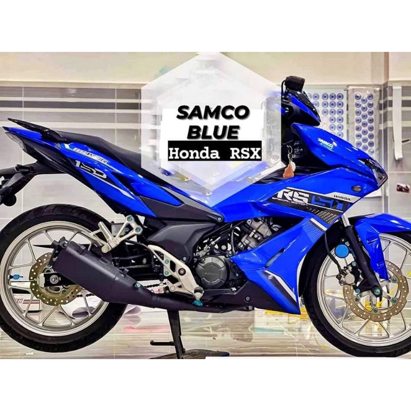 HONDA RS X RSX 150 BODY COVER SET KAVER SET BIRU SAMCO BOJAN Shopee