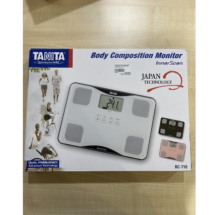 Tanita Body Composition Scale Monitor Inner Scan BC 718 NO WARRANTY