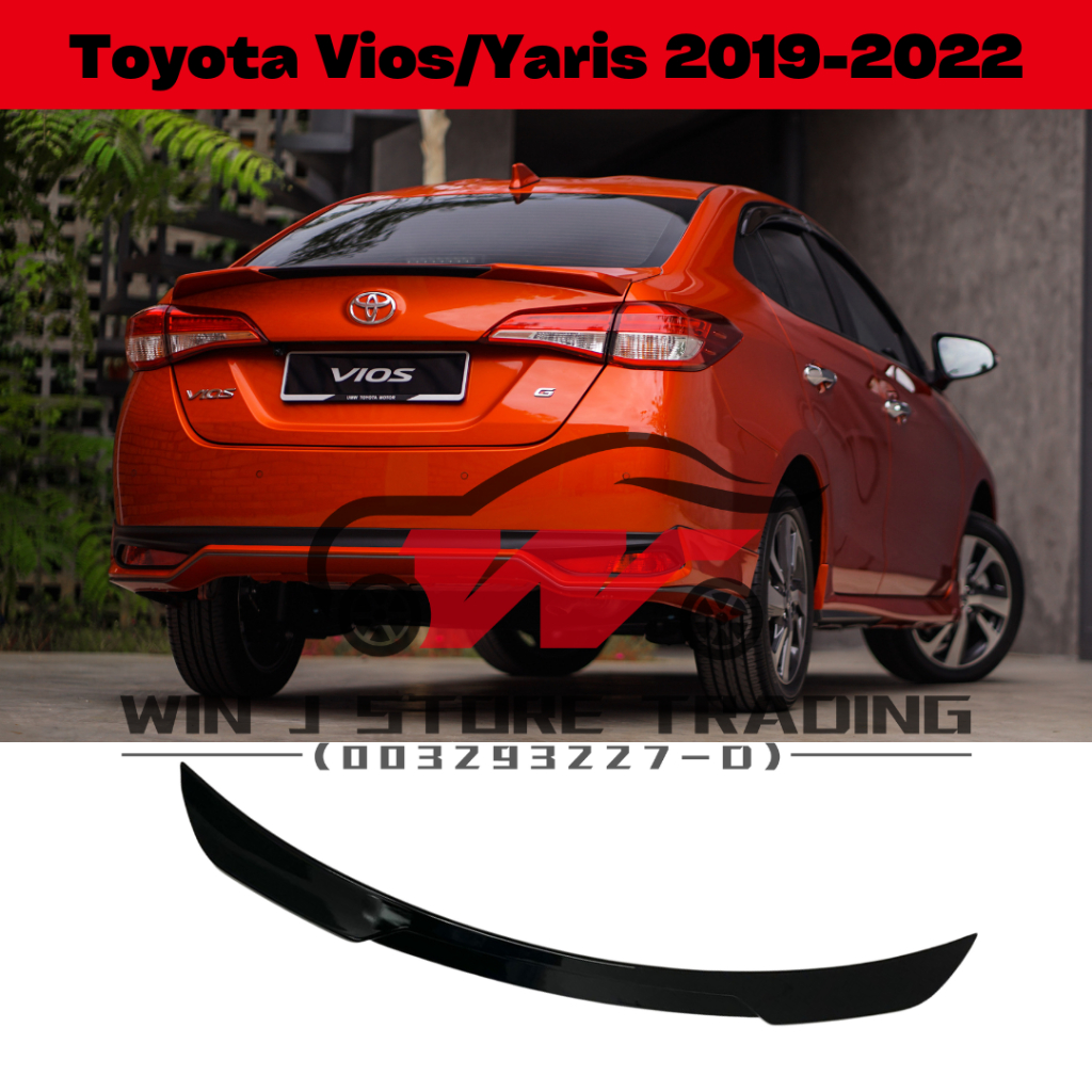 Ready Stocktoyota Vios Ncp Glossy Black Oem Blade Type