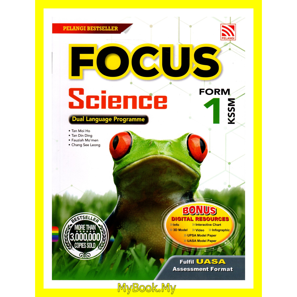 BARU MyB Buku Rujukan Nota Focus UASA Tingkatan 1 Science