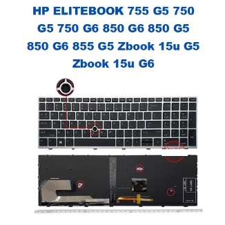 HP ELITEBOOK 755 G5 750 G5 750 G6 850 G6 850 G5 850 G6 855 G5 Zbook 15u