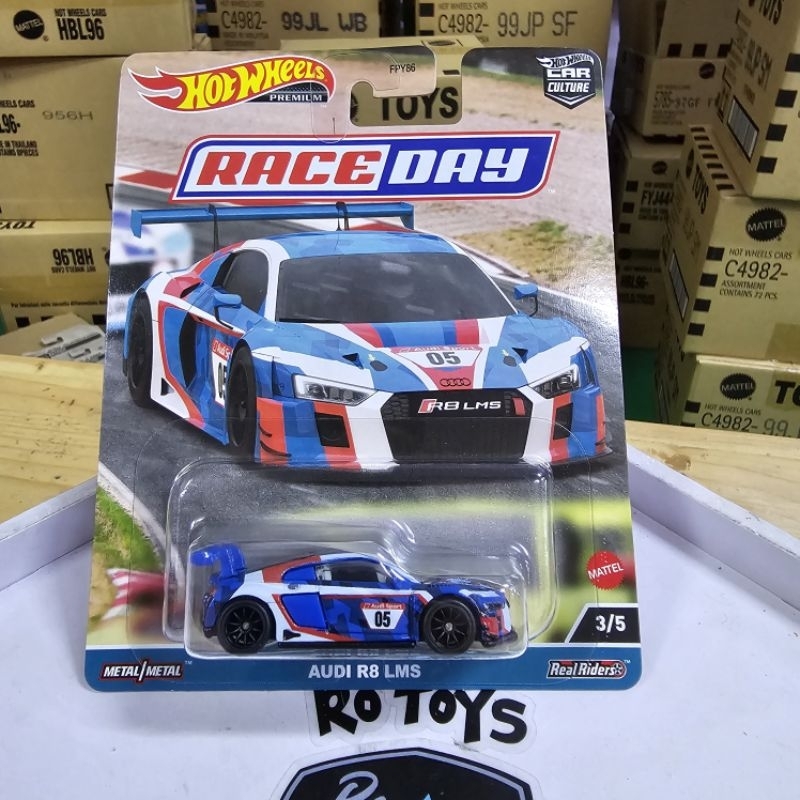 HOT WHEELS PREMIUM AUDI R8 LMS RACE DAY Shopee Malaysia