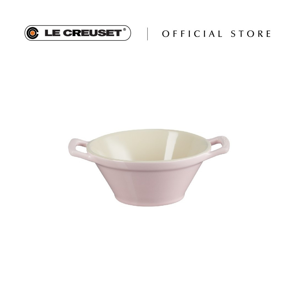 Le Creuset Stoneware Cassoulet Serving Bowl Chiffon Pink Ml