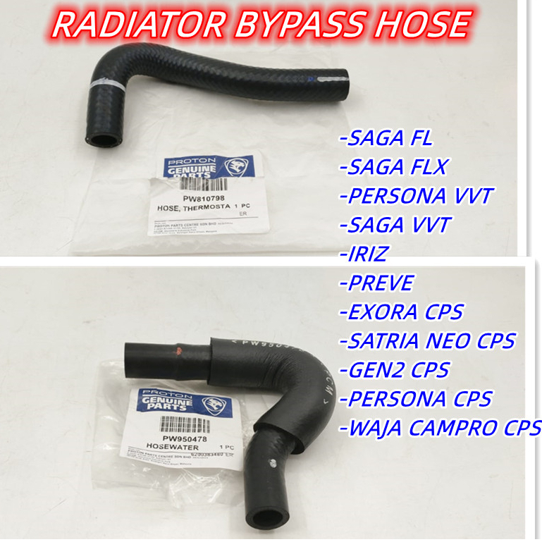 Hose Radiator Bypass Hose Radiator Hose Water Bypass Hose Proton Saga