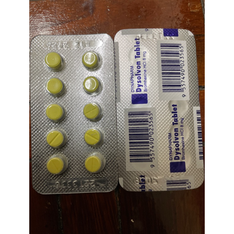 Bromhexine Tablet Mg Cair Kahak Shopee Malaysia