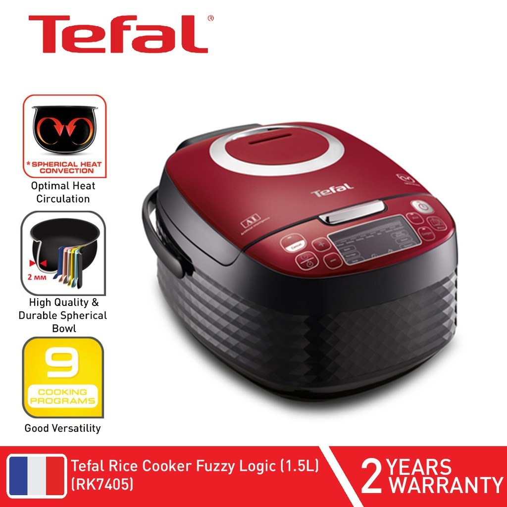 Tefal Rice Cooker Fuzzy Logic L Rk Tefal Steamer L Vc