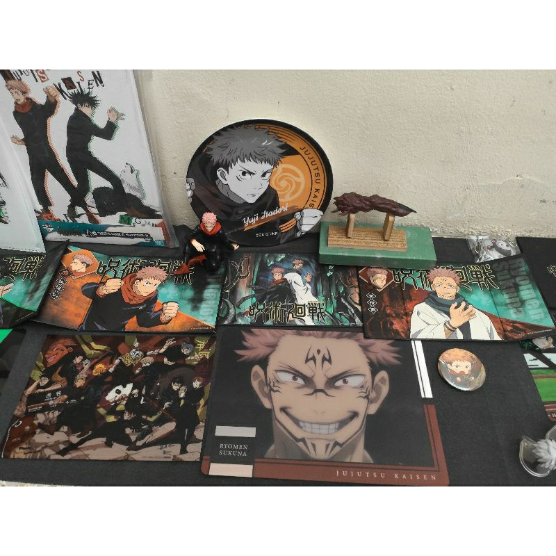 Anime Jujutsu Kaisen Merch Combo Clearance Shopee Malaysia