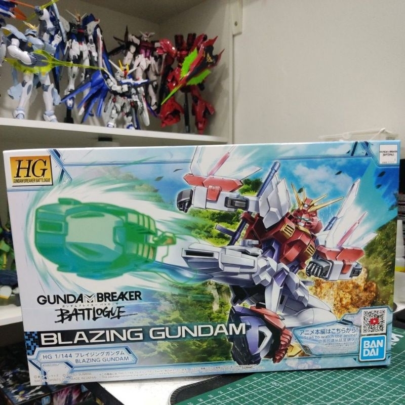 HG BLAZING GUNDAM BREAKER BATTLOGUE ORIGINAL BANDAI Shopee Malaysia