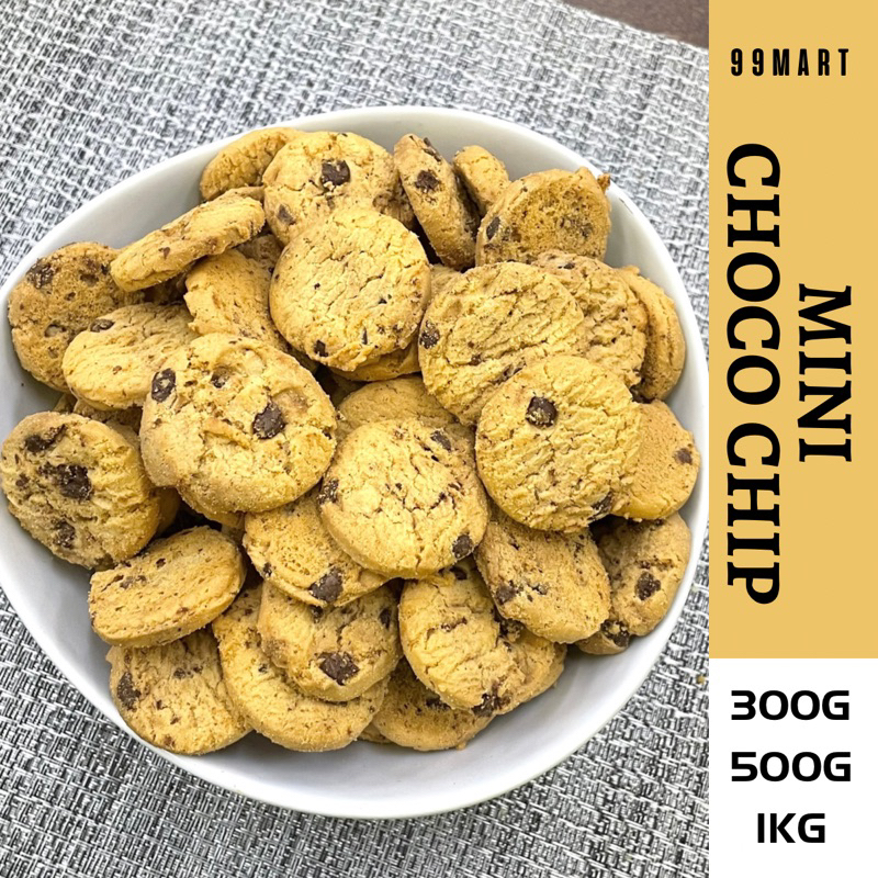 Biskut Timbang Biskut Mini Choco Chip 300g 500g 1kg