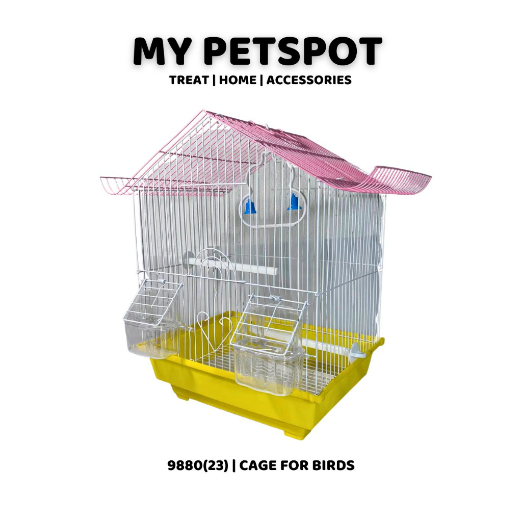 Ready Stock Small Metal Cage For Birds Sangkar Besi Burung Bird