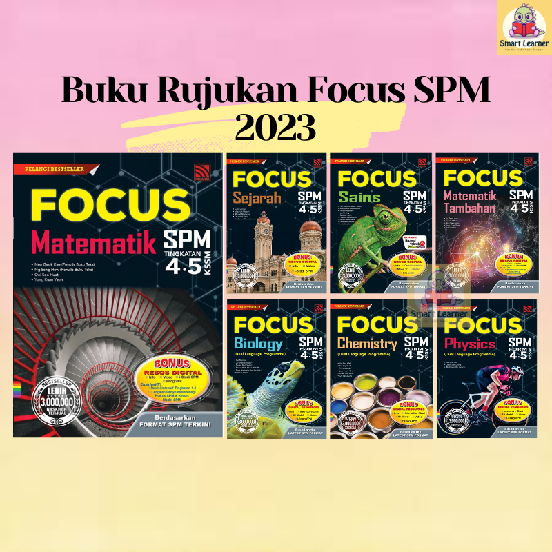 SB Buku Rujukan Focus SPM 2023 TINGKATAN 4 5 KSSM Pelangi Shopee