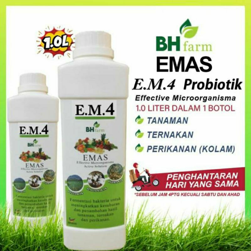 EM4 Effective Microorganisms EM4 Penternakan EM4 Perikanan Em4