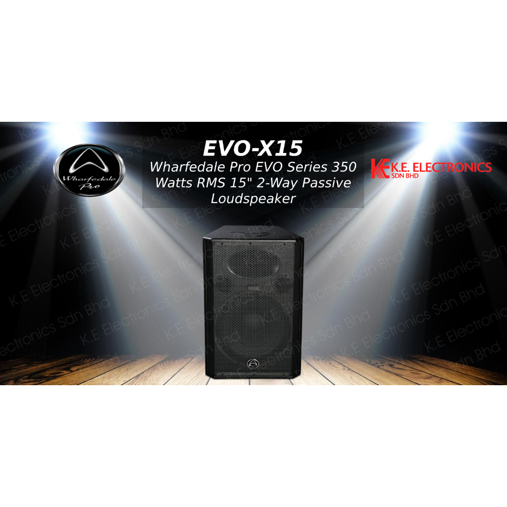 Wharfedale Pro Evo Series Evo X Watts Rms Way Passive