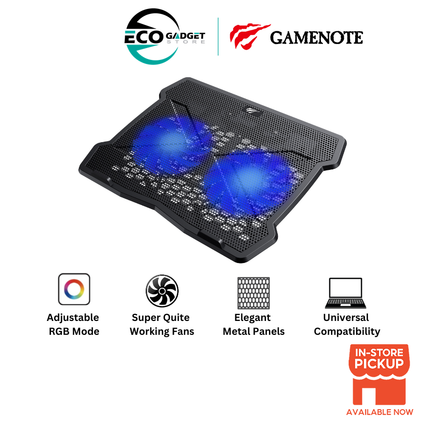 Gamenote Havit F Cooling Pad Laptop Shopee Malaysia