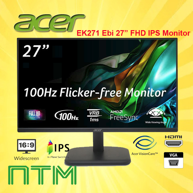 Acer Ek Q Ek Q E Ek Full Hd Monitor