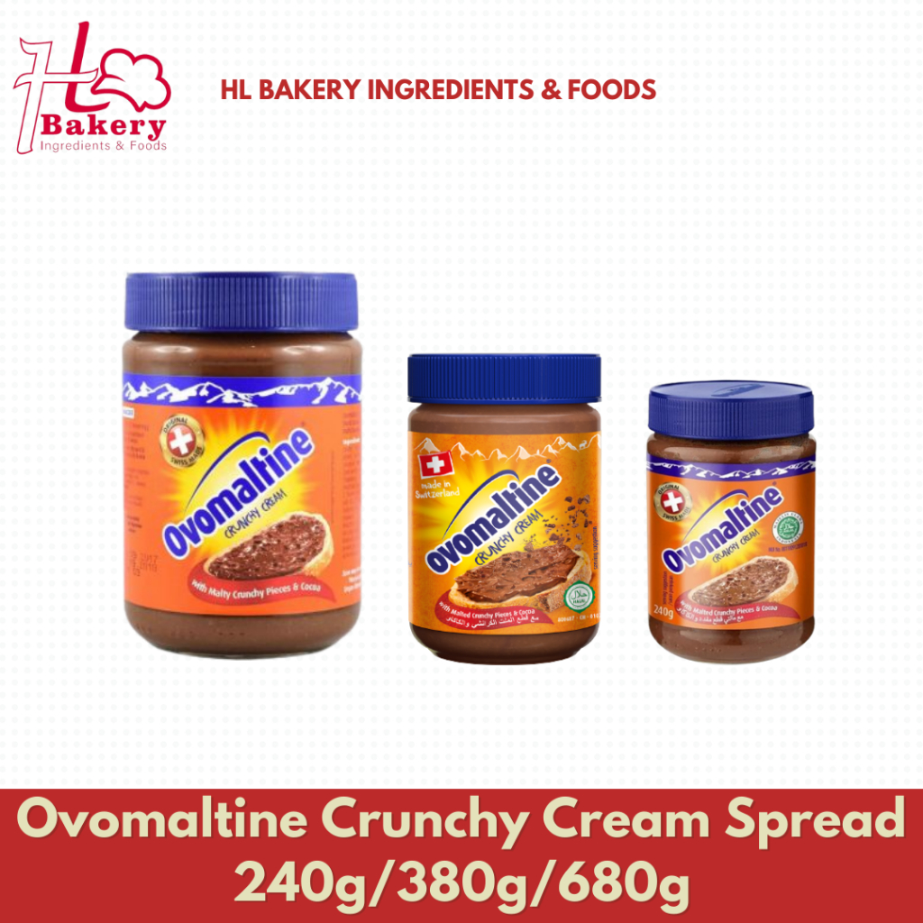 Ovomaltine Crunchy Cream Spread G G G Shopee Malaysia