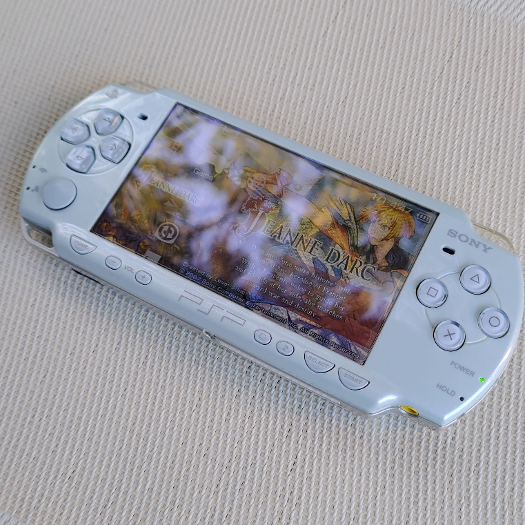 Sony PlayStation Portable PSP 2000 Blume Series Felicia Blue Shopee