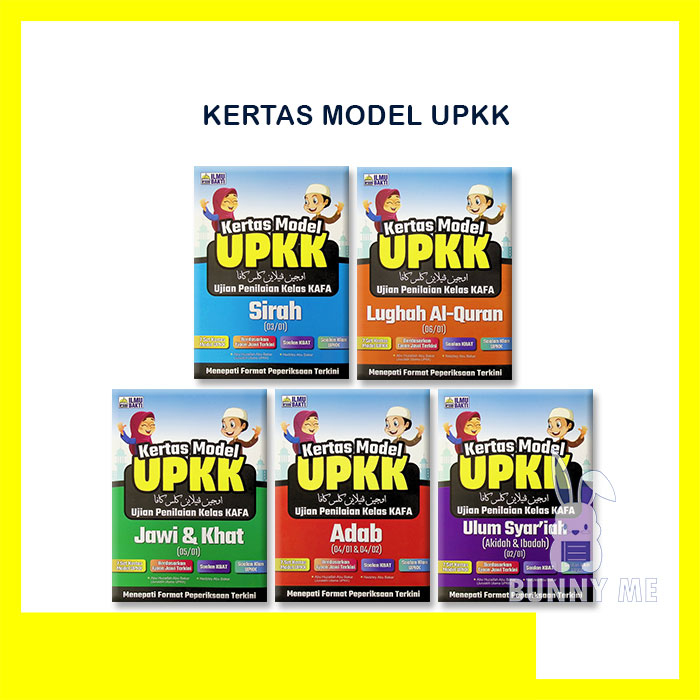 Bunny Buku Latihan Kertas Model Upkk Ujian Penilaian Kelas