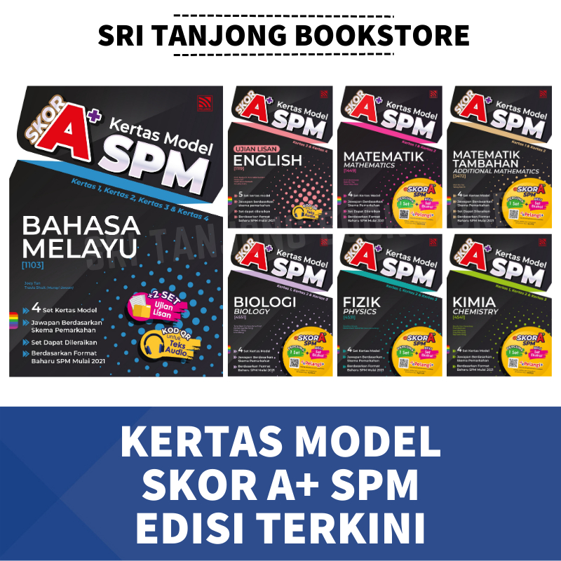 St Pelangi Buku Latihan Kertas Model Spm Skor A Spm Kssm