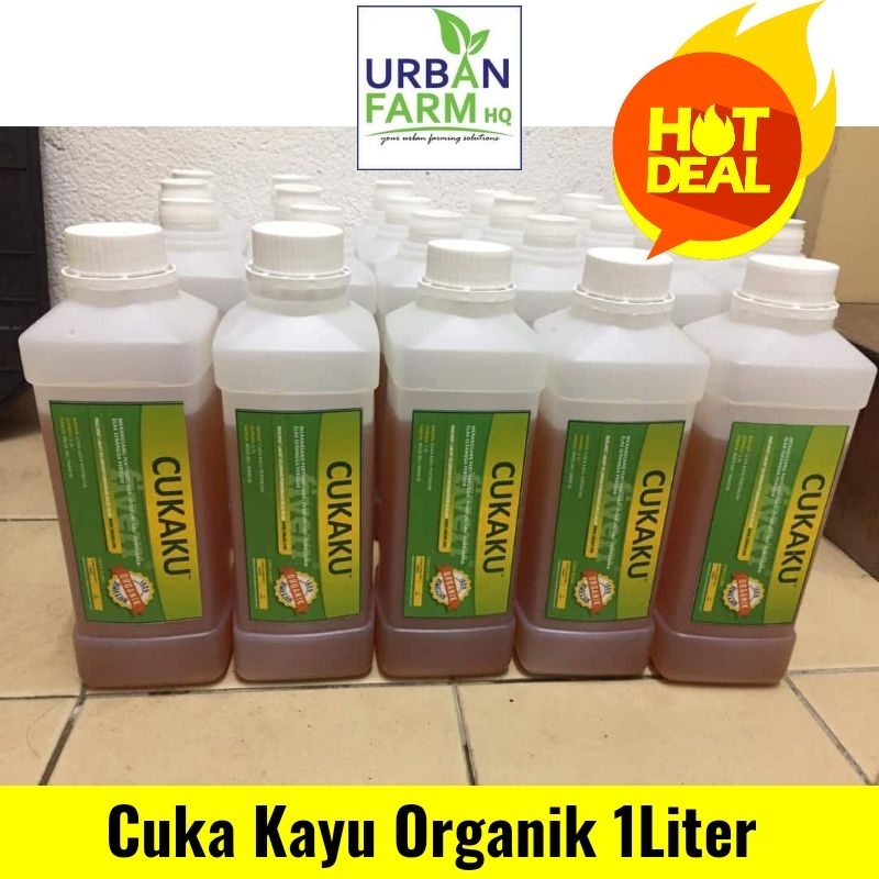 CUKA KAYU THAILAND WOOD VINEGAR ORGANIC ANTI SERANGGA POKOK BAJA FOLIAR