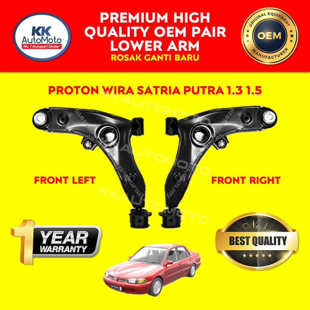 Proton Wira Satria Sepasang Front High Quality Oem Lower