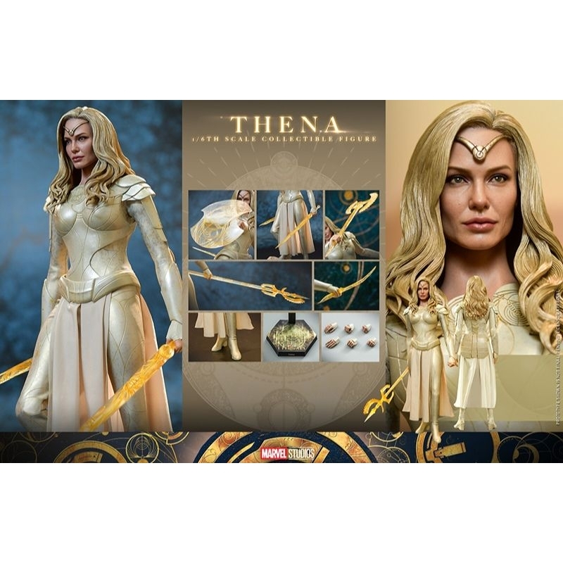 Hot Toys MMS628 Eternals 1 6th Scale Thena Collectible Figure