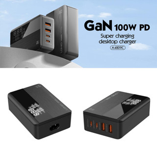 LDNIO 100W Desktop Charger A4809C GaN PD Output 100W QC USB 30W Super