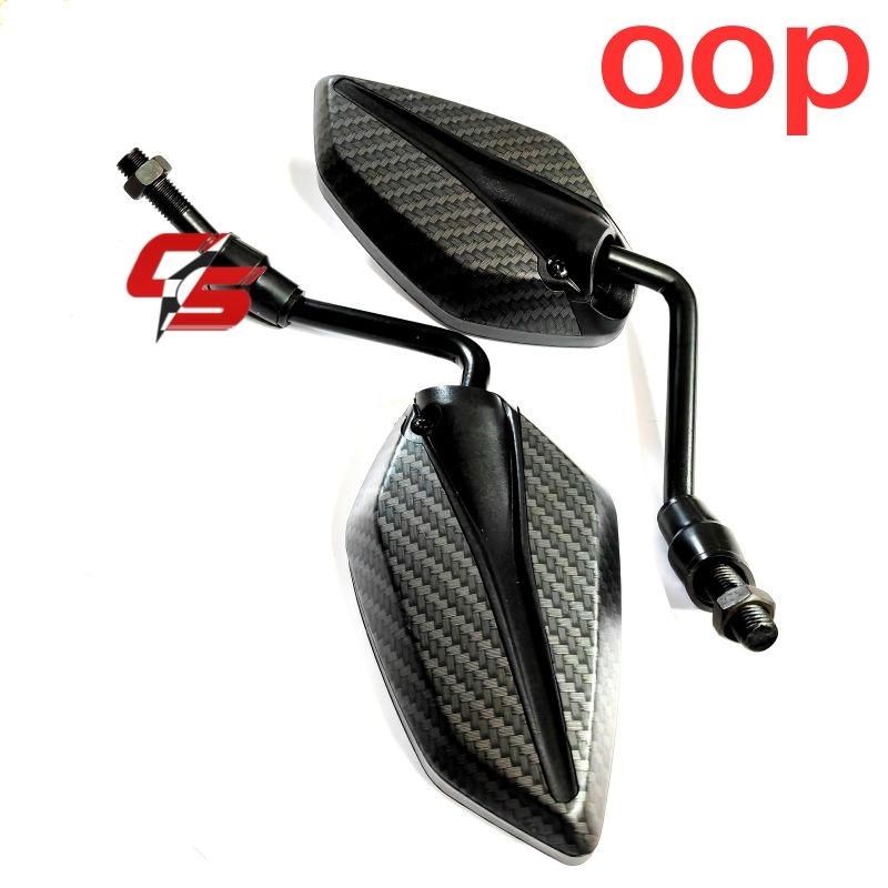 APIDO ZX2794 SIDE MIRROR CARBON Honda Yamaha Y15 LC135 RS150 EX5 WAVE