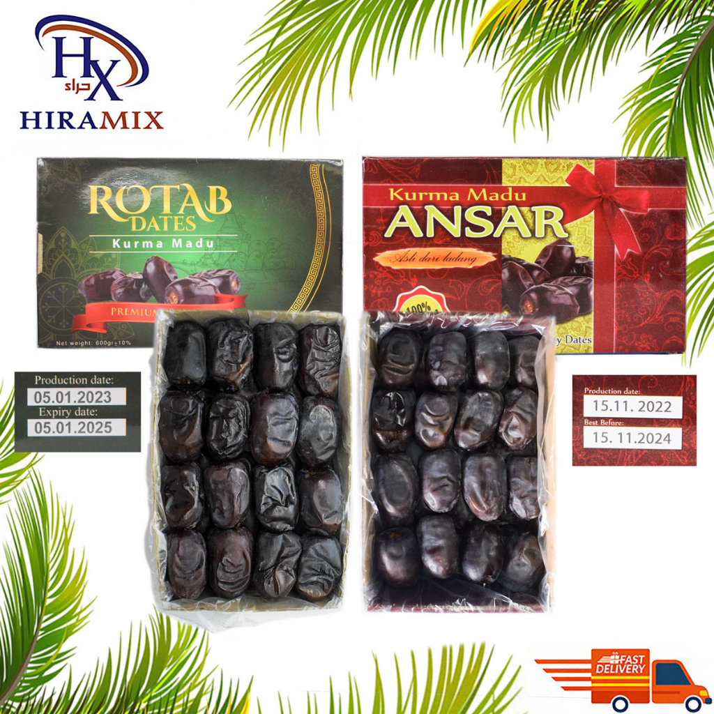 Kurma Madu Rotab Kurma Lembut Kurma Mazafati Dates G Shopee Malaysia