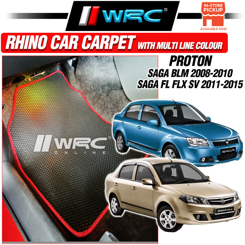 Proton Saga BLM 2008 2010 FL FLX SV 2011 2015 Rhino Car Carpet