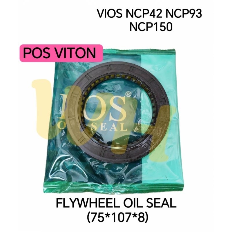 Flywheel Oil Seal Toyota Vios Ncp Ncp Ncp Pos Viton