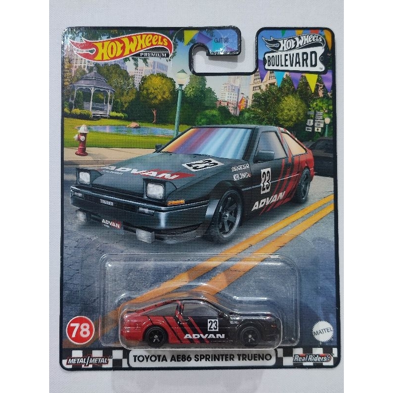 Hot Wheels Boulevard Toyota Ae Sprinter Trueno Shopee Malaysia