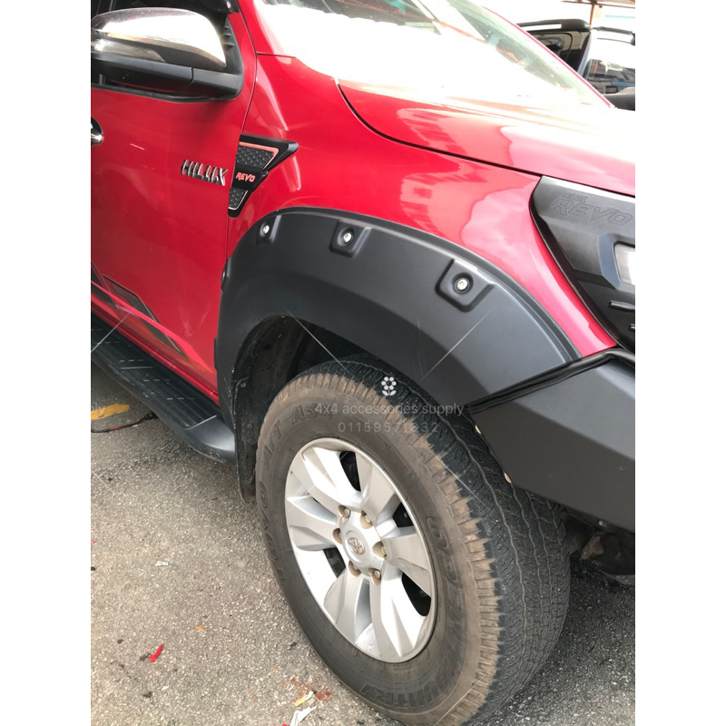 Toyota Hilux Revo Rocco Rogue Fender Arch Pcs Fender Pp Shopee