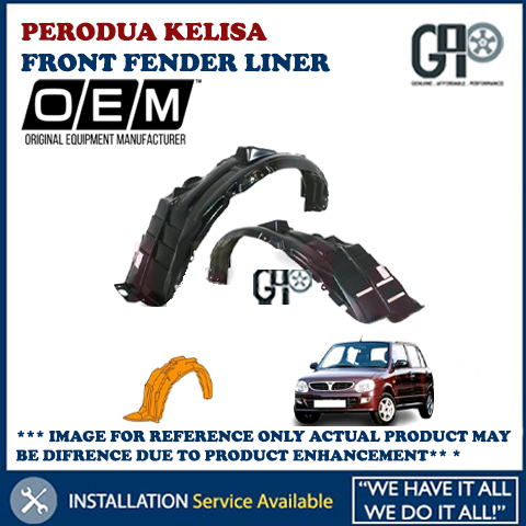 Perodua Kelisa Front Fender Protector Fender Liner Cover Daun