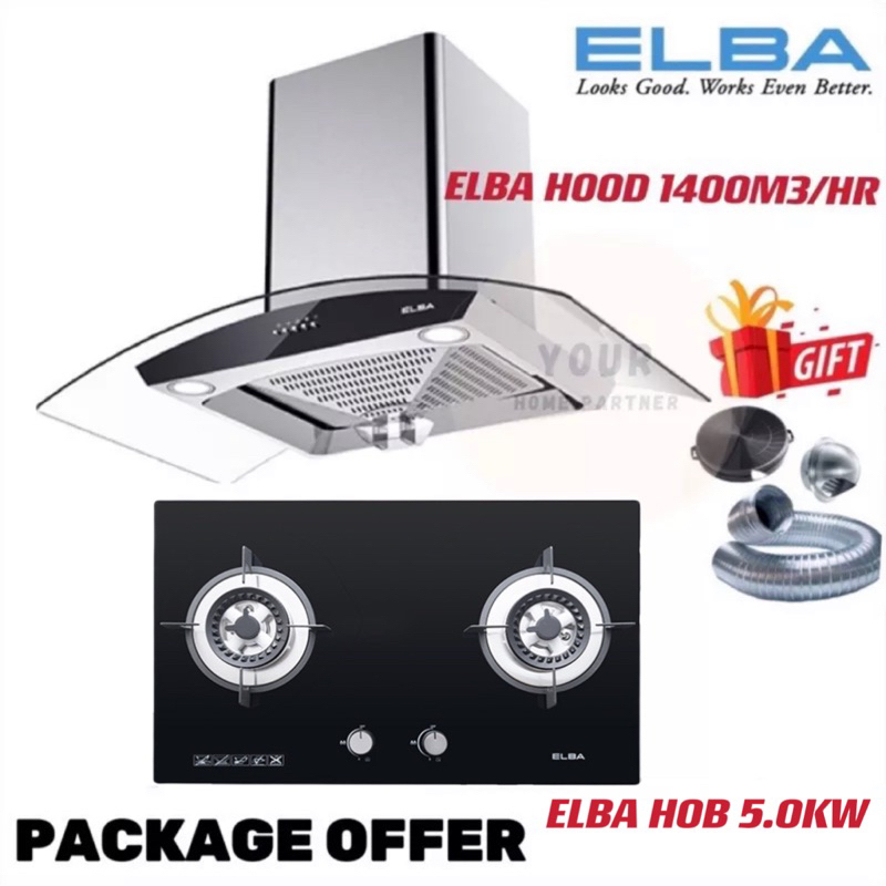 Elba Designer Cooker Hood W Eh J Ss Eh R Bk M Hr